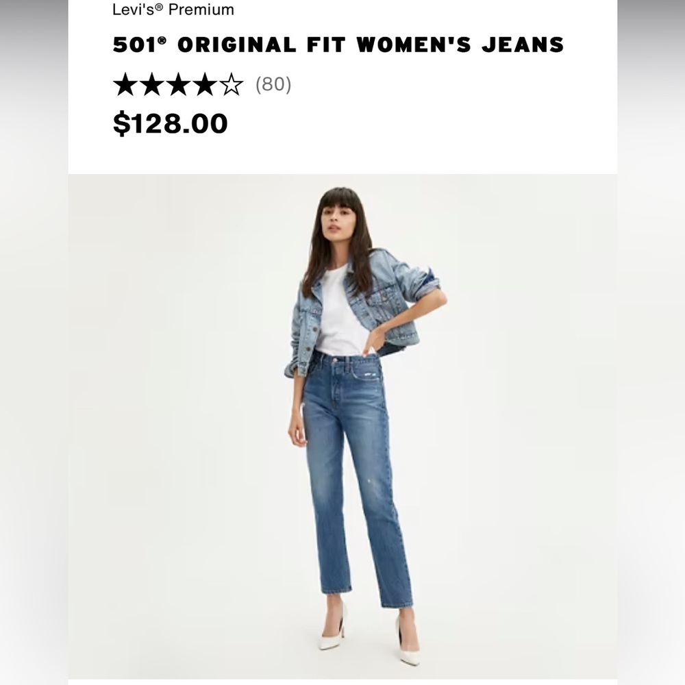 Levi’s Original 501 Jeans (NWT)